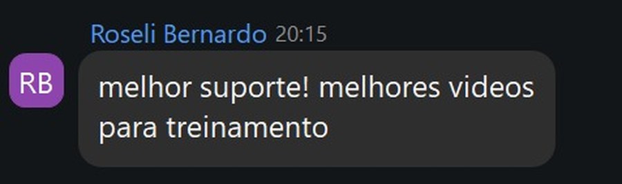 Depoimento de Roseli Bernardo sobre o SGCALC